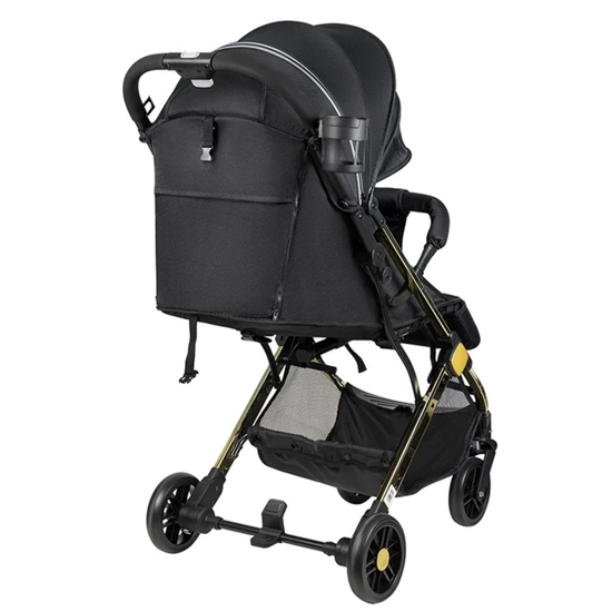 Коляска прогулочная Farfello Comfy Go Chrome Chrome Golden Black - 6